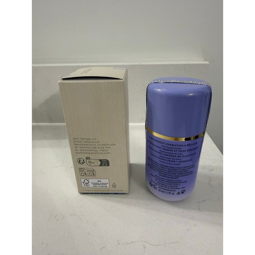 $64 New Tatcha The Dewy Milk Moisturizer 50ml Full Size Hydrating Face Cream - Picture 5 of 6
